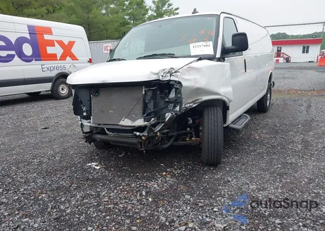 2023 Chevrolet Express Cargo Rwd 2500 Extended Wheelbase Wt z USA, uszkodzony, nr VIN 1GCWGBFP1P1234402